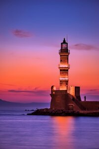 Ocean sunrise sunset