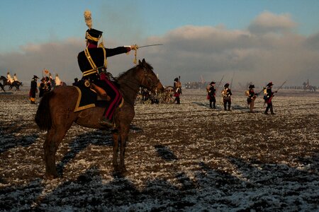 Battle re-enactment history war photo