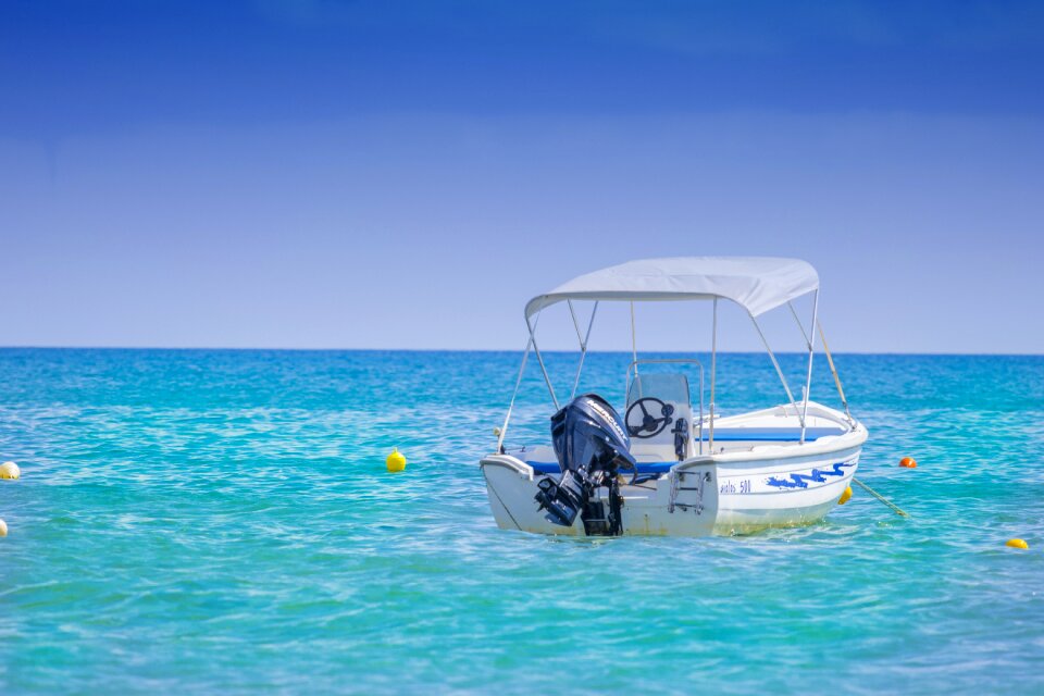 Travel greenish blue ocean