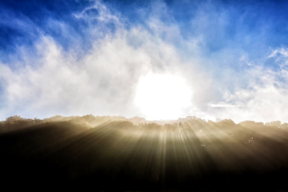 Skies nature morning