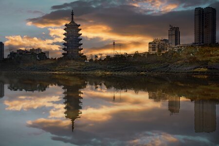 Hongxia city ancient architecture