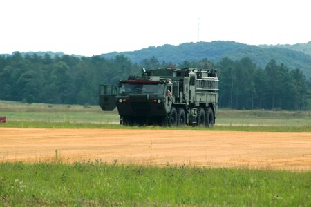 Army truck transport