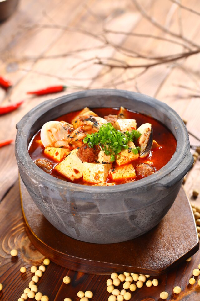 Tofu hot casserole