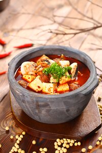 Tofu hot casserole photo