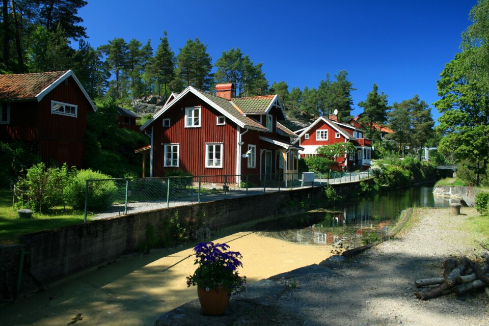 Summer architecture nature