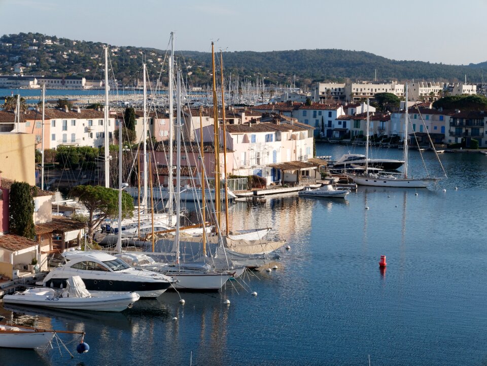 Marina sea sailboat