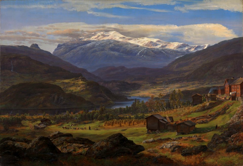 Johan Christian Dahl - From Hjelle in Valdres - NG.M.02485 - National Museum of Art, Architecture and Design
