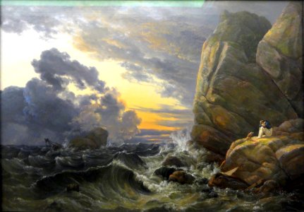 Dahl, Johan Christian Claussen — Morgen nach einer Sturmnacht — 1819
