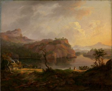 Johan Christian Dahl - Nordic Landscape with a dead Tree - NG.M.00410 - National Museum of Art, Architecture and Design photo
