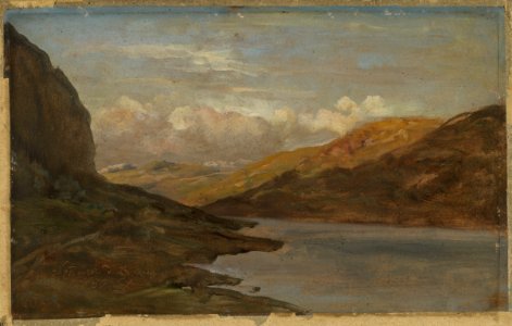 Johan Christian Dahl - Landscape at Nystuen in Filefjell - NG.M.00426-035 - National Museum of Art, Architecture and Design