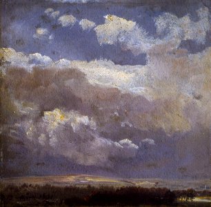 Johan Christian Dahl - Thunderclouds - NG.M.01197 - National Museum of Art, Architecture and Design