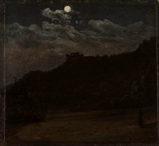 Johan Christian Dahl - Schloss Siebeneichen near Meissen - NG.M.01200 - National Museum of Art, Architecture and Design