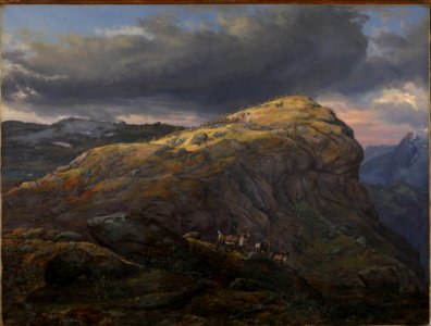 Johan Christian Dahl - Stugunøset at Filefjell - NG.M.00574 - National Museum of Art, Architecture and Design