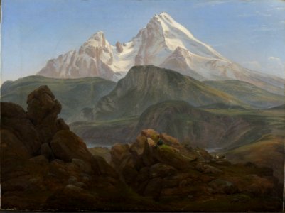 Johan Christian Dahl - The Watzmann - NMK.2005.0353 - National Museum of Art, Architecture and Design