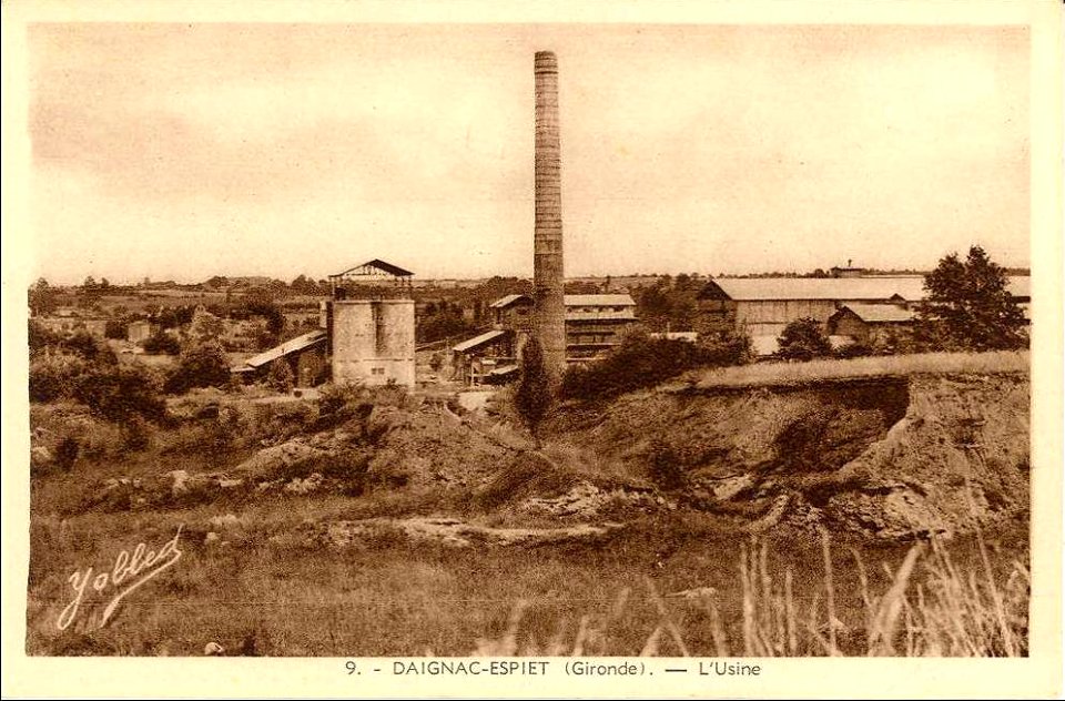 Daignac - Espiet - l'usine a