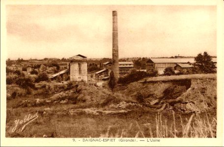 Daignac - Espiet - l'usine a