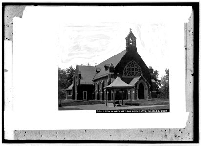 Dahlgren Chapel, Georgetown Univ., Wash, D.C., G.U, -217 LCCN2016820702