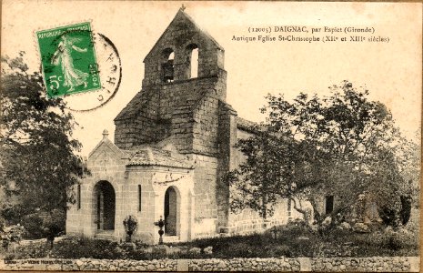 Daignac - église St Christophe