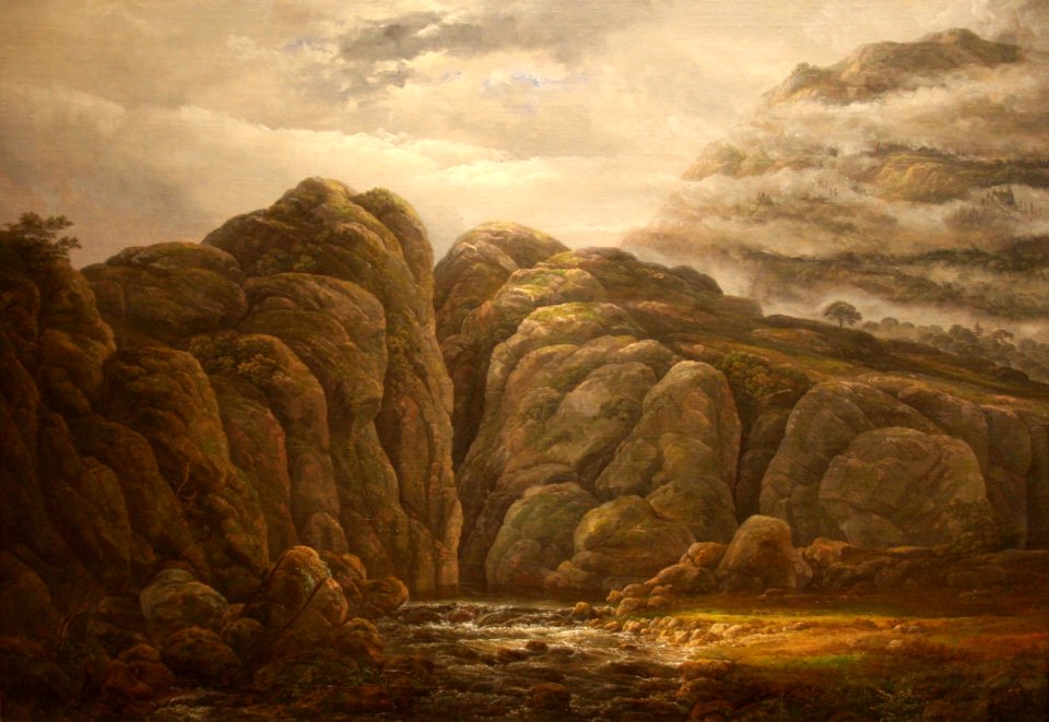 I C Dahl mountain landscape