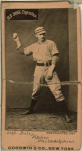Daily, Philadelphia Quakers, baseball card portrait LCCN2007686883