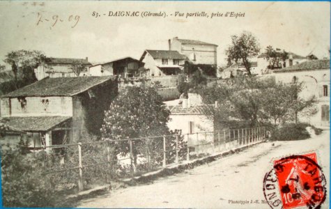 Daignac - vue générale