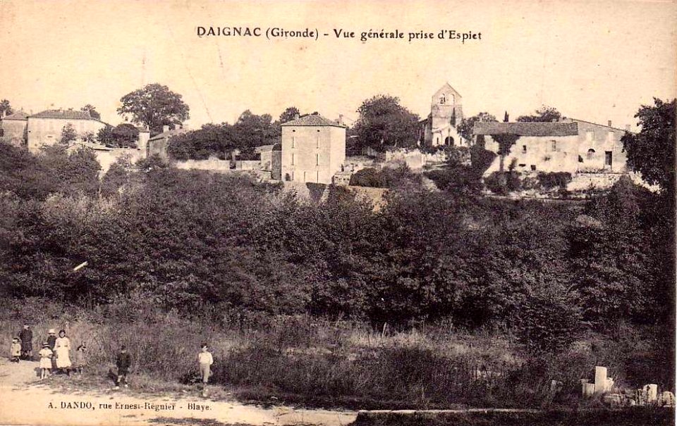 Daignac - bourg 1