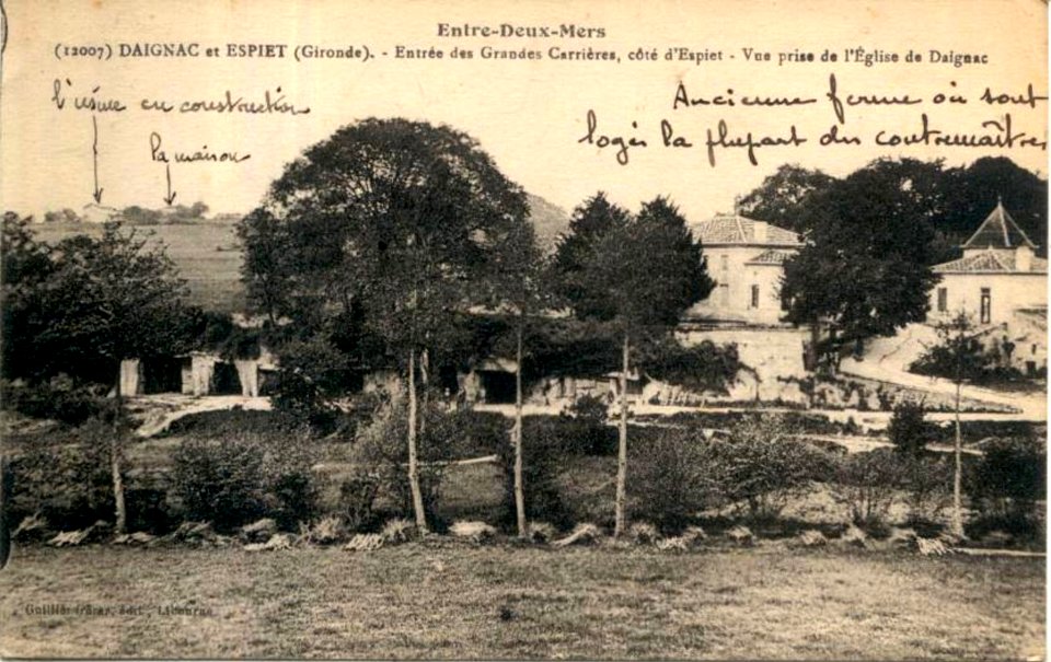 Daignac - Espiet - vue générale