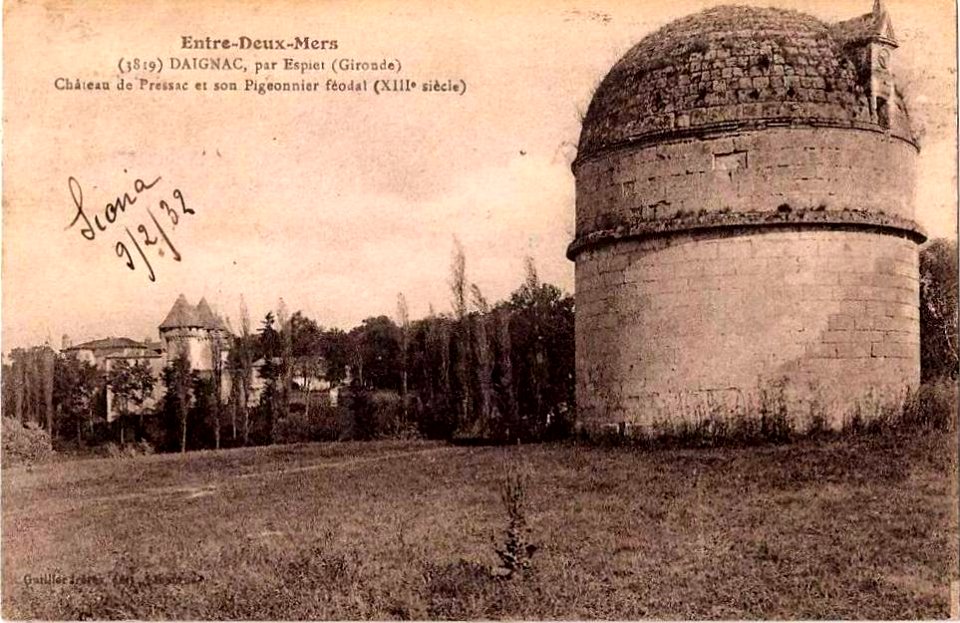 Daignac – château de Pressac 4a