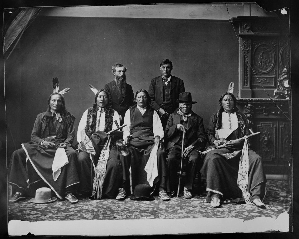 Dakota - Spotted Tail's delegation to Washington - NARA - 523823