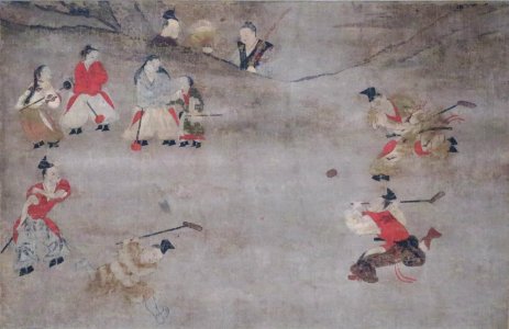 Dakyu (ball game), 16th century, Tokyo National Museum