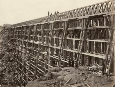 Dale Creek Bridge Union Pacific Railroad Company by Andrew J Russell photo
