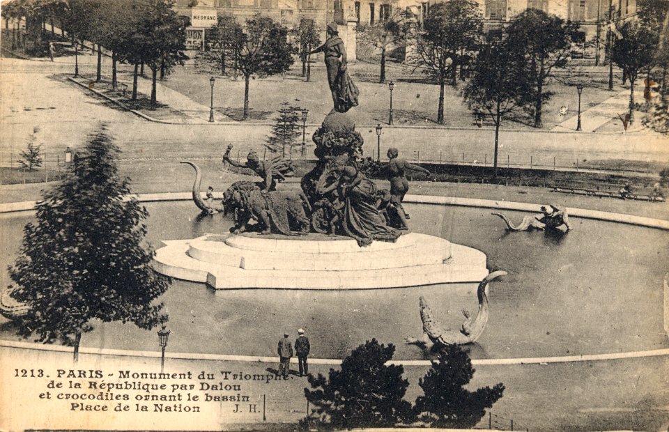 Dalou Bassin du Triomphe de la République