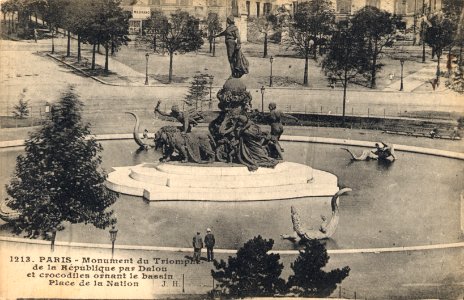 Dalou Bassin du Triomphe de la République