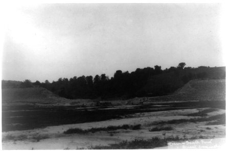 Dam, south fork, after Johnstown flood, Pennsylvania LCCN92509937