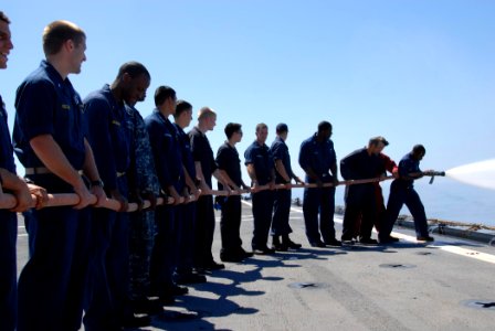 Damage control training on USS Oak Hill DVIDS421647