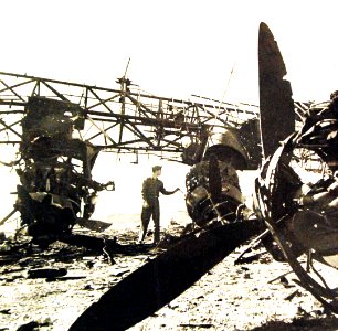 Damage to Axis equipment between Tunis and Bizerte, Tunisia, 1943 (27564661676)