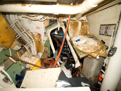 Damage to USS Fitzgerald, 2017 (3) photo