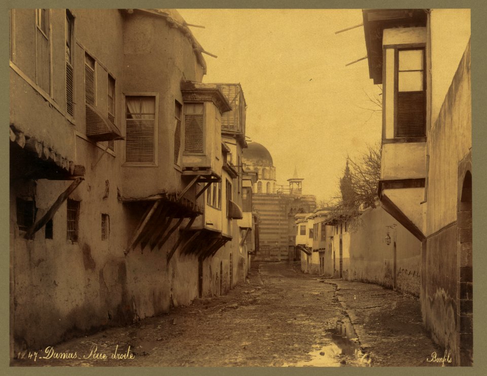 Damas - Rue droite - Bonfils. LCCN2004670449