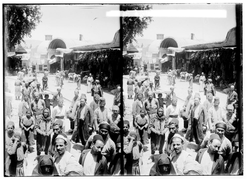 Damascus (Esh-Sham). An oriental bazaar LOC matpc.01143