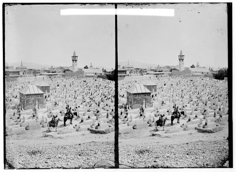 Damascus (Esh-Sham). Cemetery of the Meidan and Damascus LOC matpc.01146