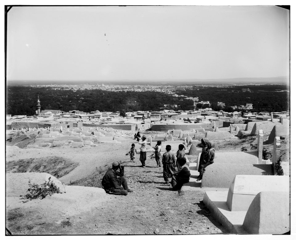 Damascus (Esh-Sham). Cemetery of the Meidan LOC matpc.07066