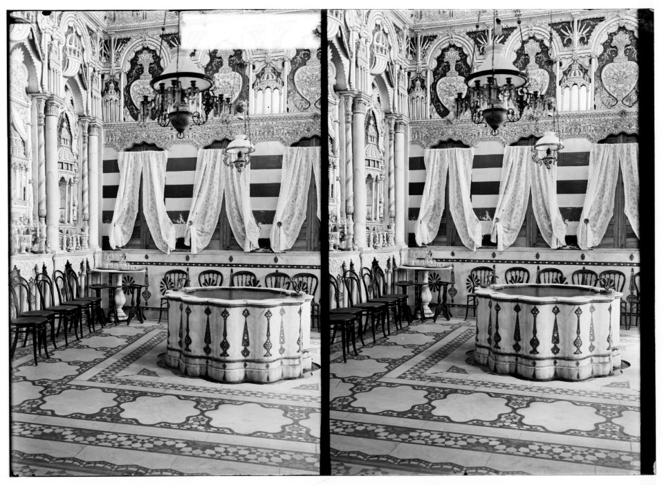 Damascus (Esh-Sham). A wealthy Damascene's reception room LOC matpc.01152