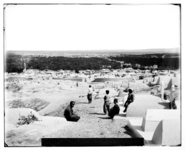 Damascus (Esh-Sham). Cemetery of the Meidan LOC matpc.07065