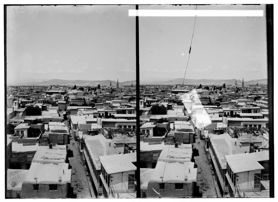 Damascus (Esh-Sham). Damascus from Bab Esh-Sherki LOC matpc.01132