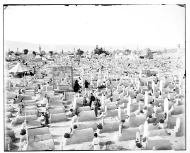 Damascus (Esh-Sham). Cemetery of the Meidan LOC matpc.07067