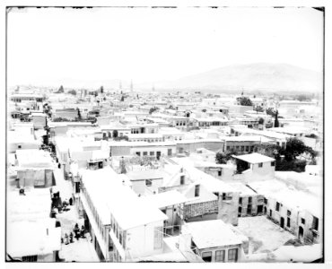 Damascus (Esh-Sham). Damascus and the Anti Lebanon LOC matpc.07045