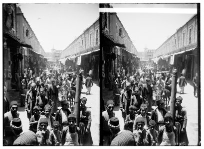 Damascus (Esh-Sham). Souk El-Arwam, the bazaar LOC matpc.01141