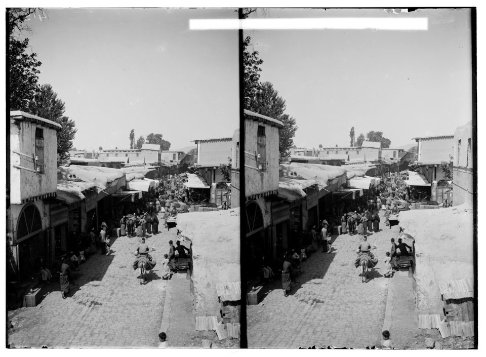 Damascus (Esh-Sham). Street scene in old Damascus LOC matpc.01145
