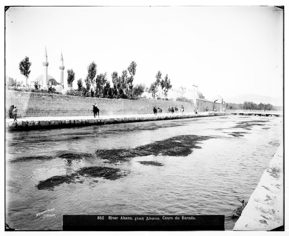 Damascus (Esh-Sham). River Abana LOC matpc.07055