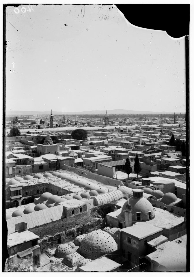 Damascus (Esh-Sham). Damascus, oriental city of minarets LOC matpc.00052